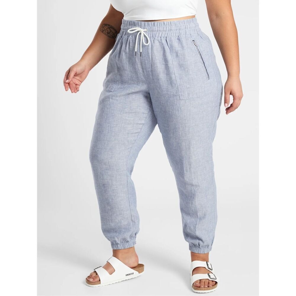 ✨ATHLETA CABO LINEN SZ 16 JOGGERS✨
